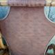 Bench 2 seater Rohe Noordwolde 60s rattan and leather