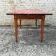 Oak table, formica top