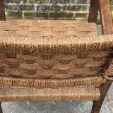 Bauhaus rope chair easy chair Erich Dieckmann style