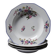 4 deep plates Bernardaud Limoges porcelain with floral decoration from the 1920s to 1950s.