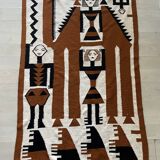 Vintage Peruvian wool rug
