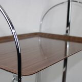 Desserte pliable marron