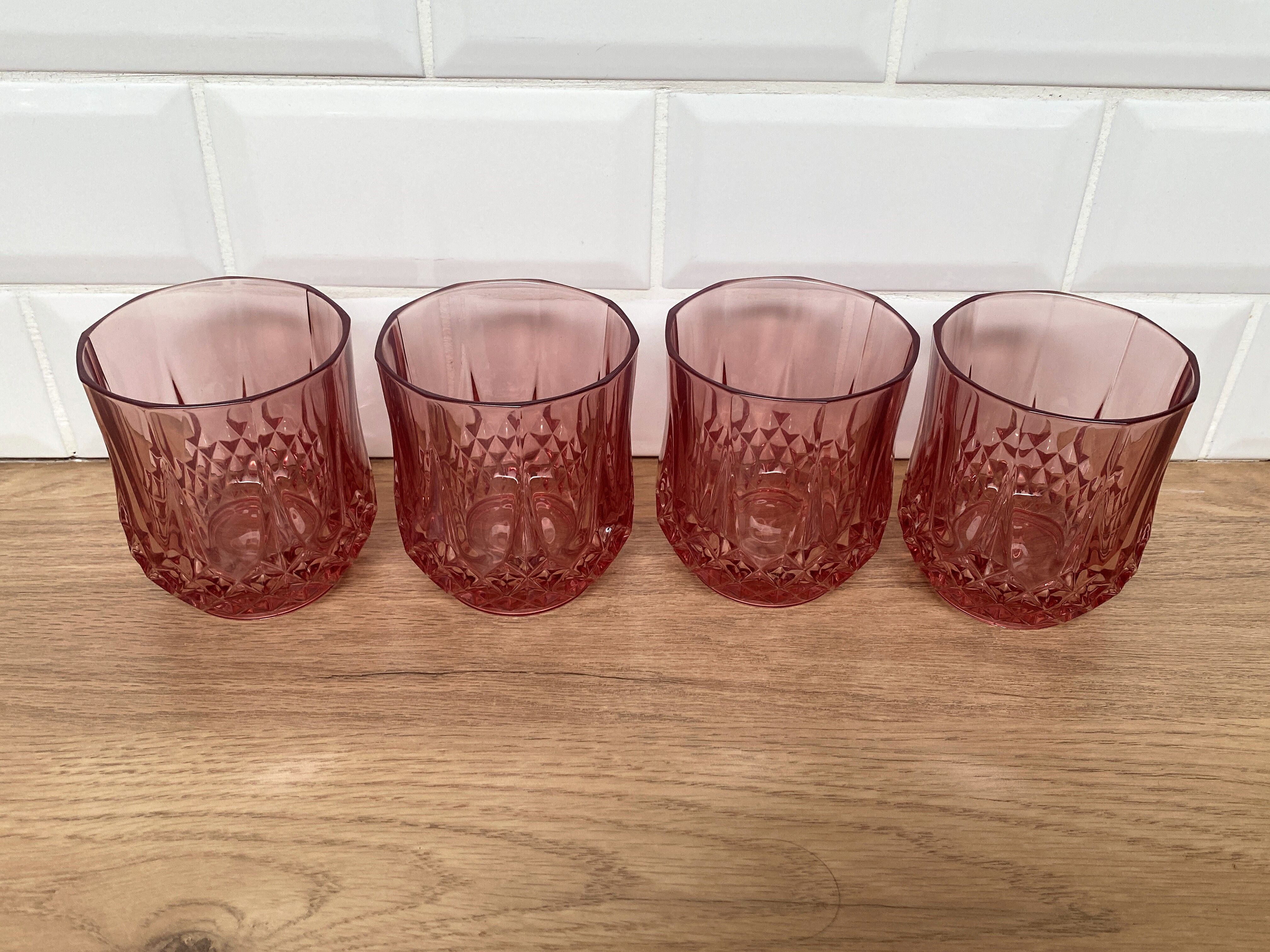 Set of 4 water glasses