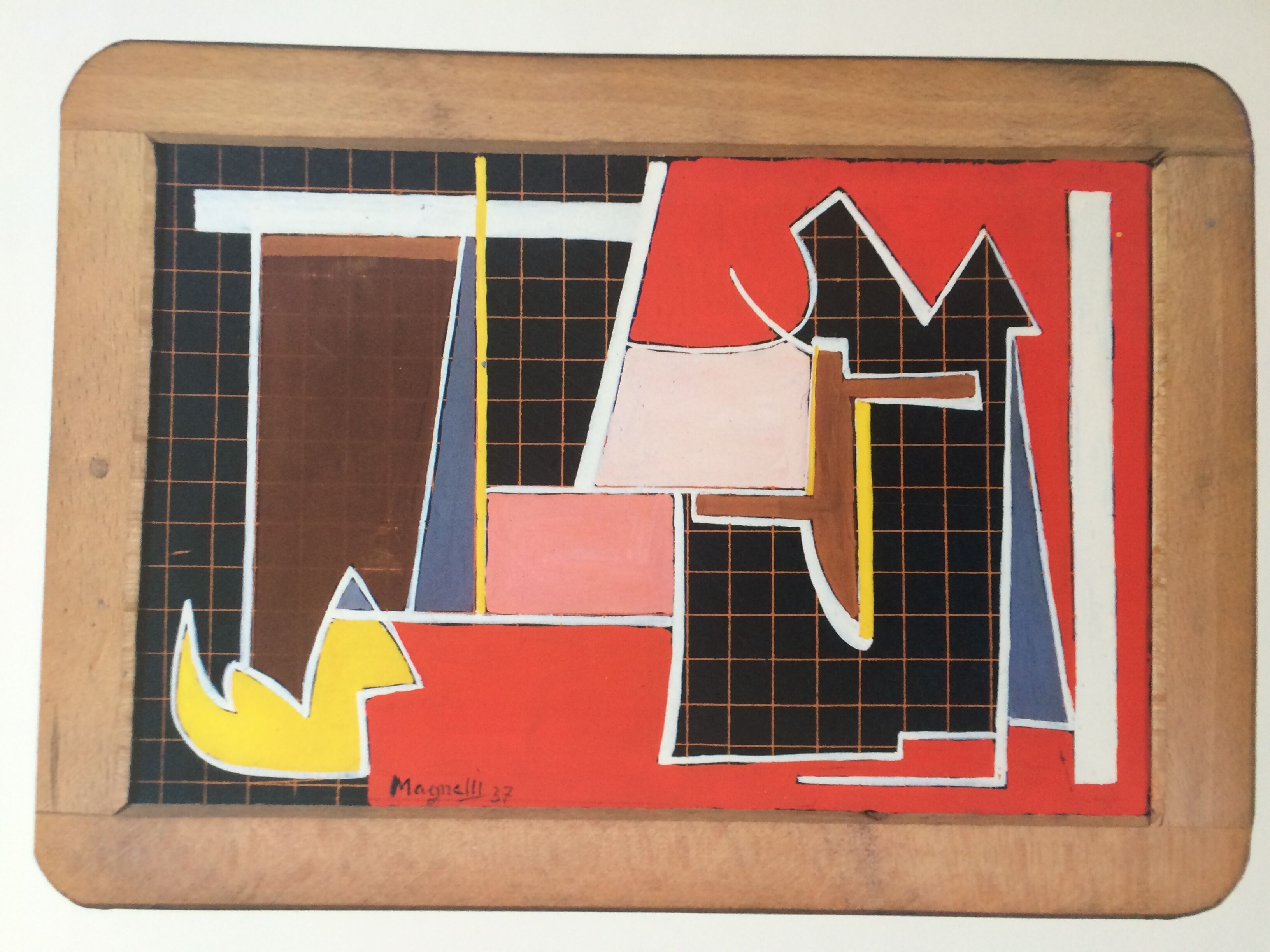 Affiche originale d'exposition Galerie Karl Finker, 1981-82