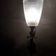Lampe bronze  art nouveau tulipe pressé du style muller degue schneider 32x10 art deco