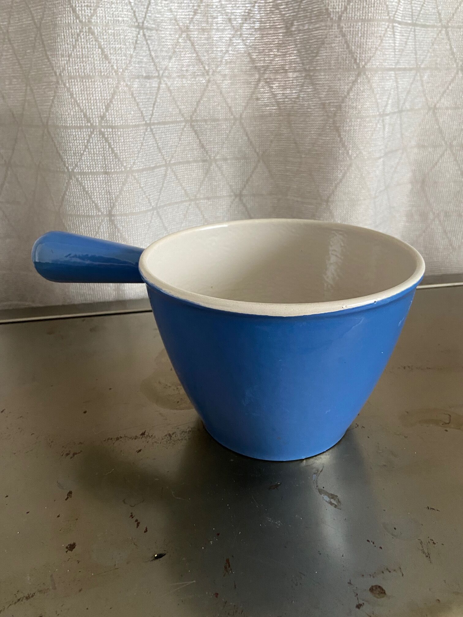 Le Creuset cast iron pan