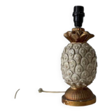 Terracotta “pineapple” lamp base
