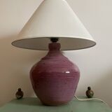 Vintage sandstone table lamp