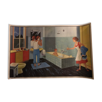 Educational plank 60s