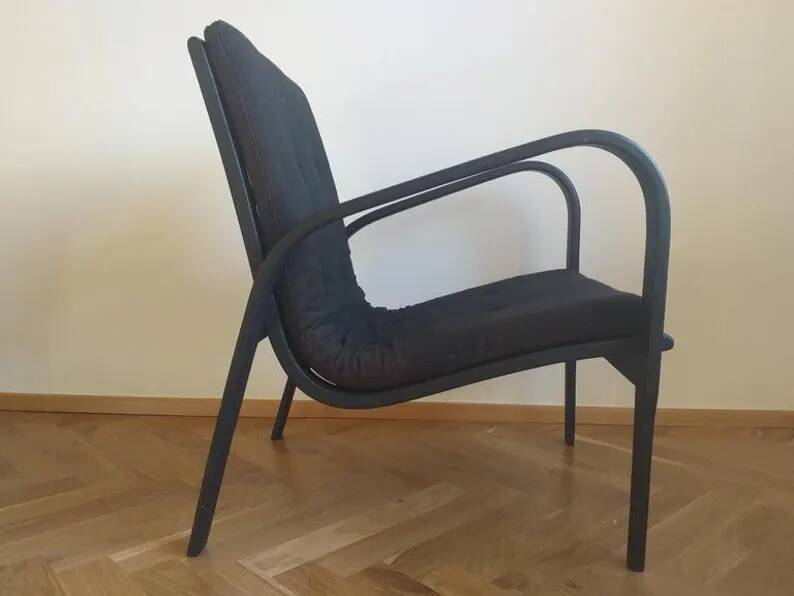 Fauteuil des années 1970 dans le style de Kropacek et Kozelka.