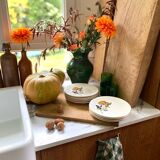 Antique dessert plates