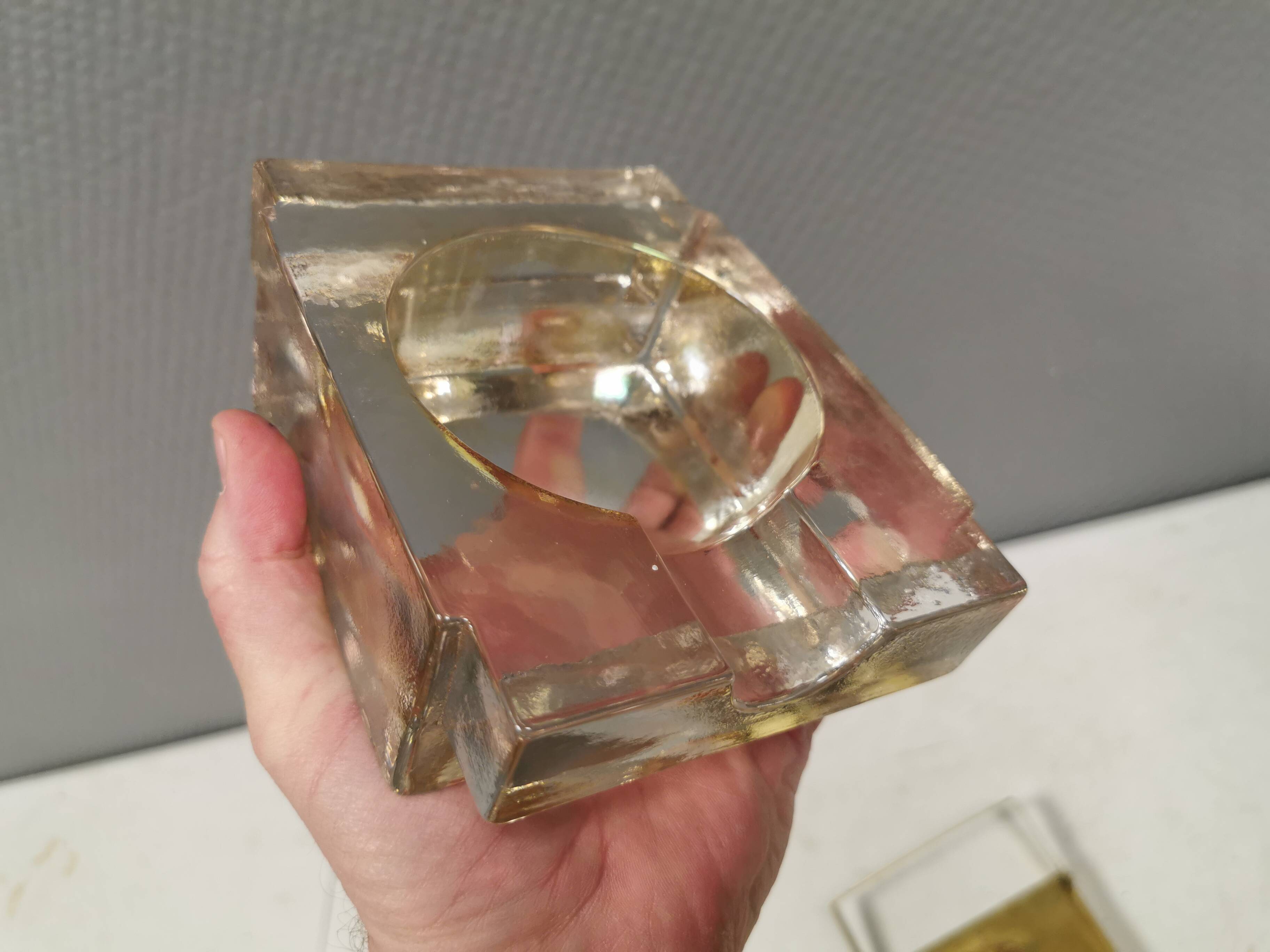 Very rare maritime wall lamp made by Danish Vitrika in the 1960s