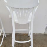 Set of 3 bentwood restaurant bar stools bistro