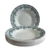 Set of 6 deep plates Saint Amand Argenton collection