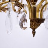 Chandelier, Northern Europe, mid 20th century.