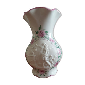 Vase en porcelaine de Limoges