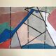 Composition around 1990. Gouache and ink by JM CACERES.
