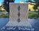 Handmade pure wool rug, size 150/250 cm.