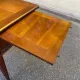 Roche Bobois desk in solid cherry wood in Louis XVI style with pull-outs.