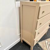 Vintage beige chest of drawers