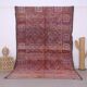 Purple Vintage Moroccan Rug 187 x 296 cm, Berber Handmade Wool Rug Bohemian