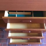 Scandinavian sideboard in teak design