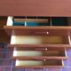 Scandinavian sideboard in teak design