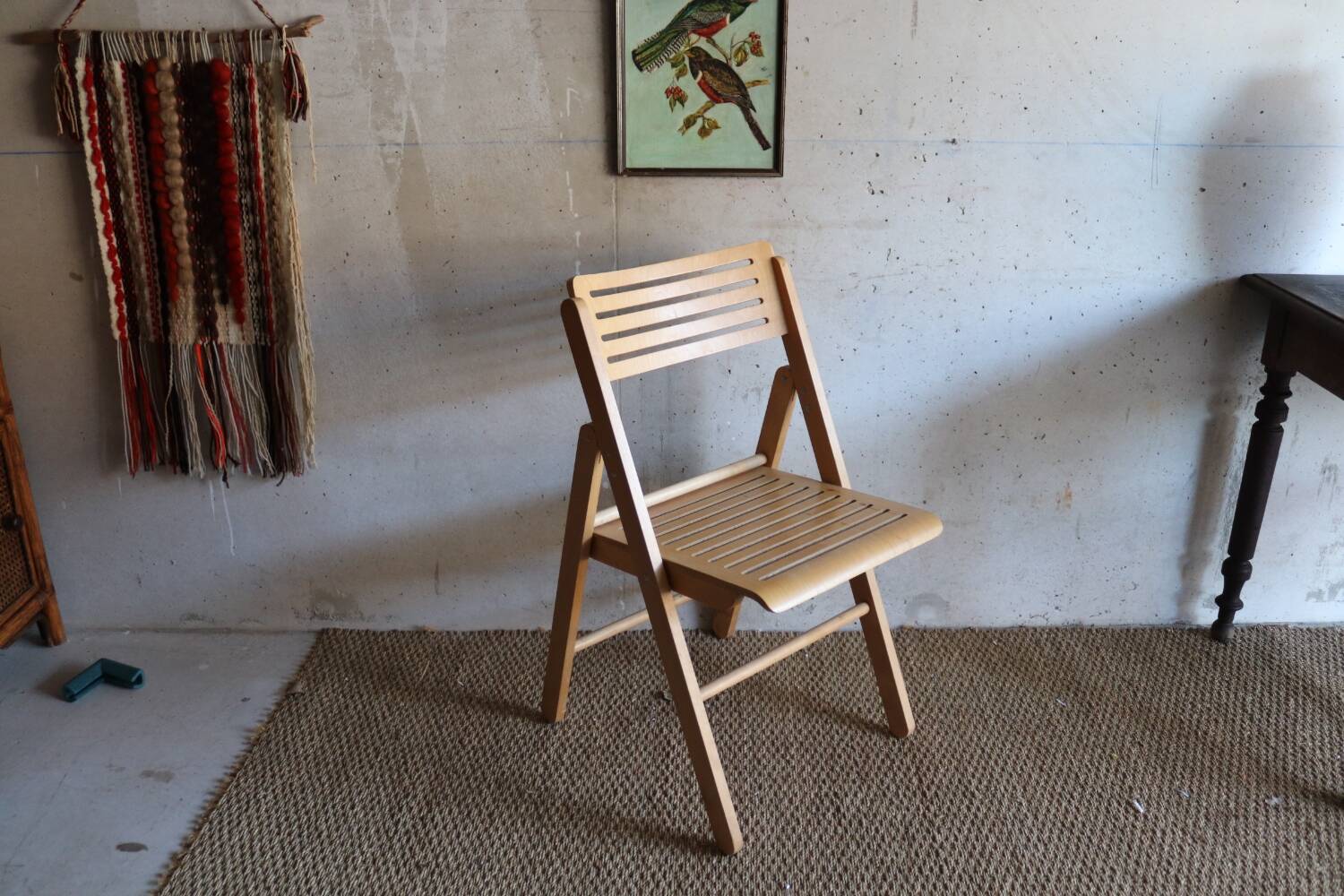 Scandinavian folding chair from the 60s/70s