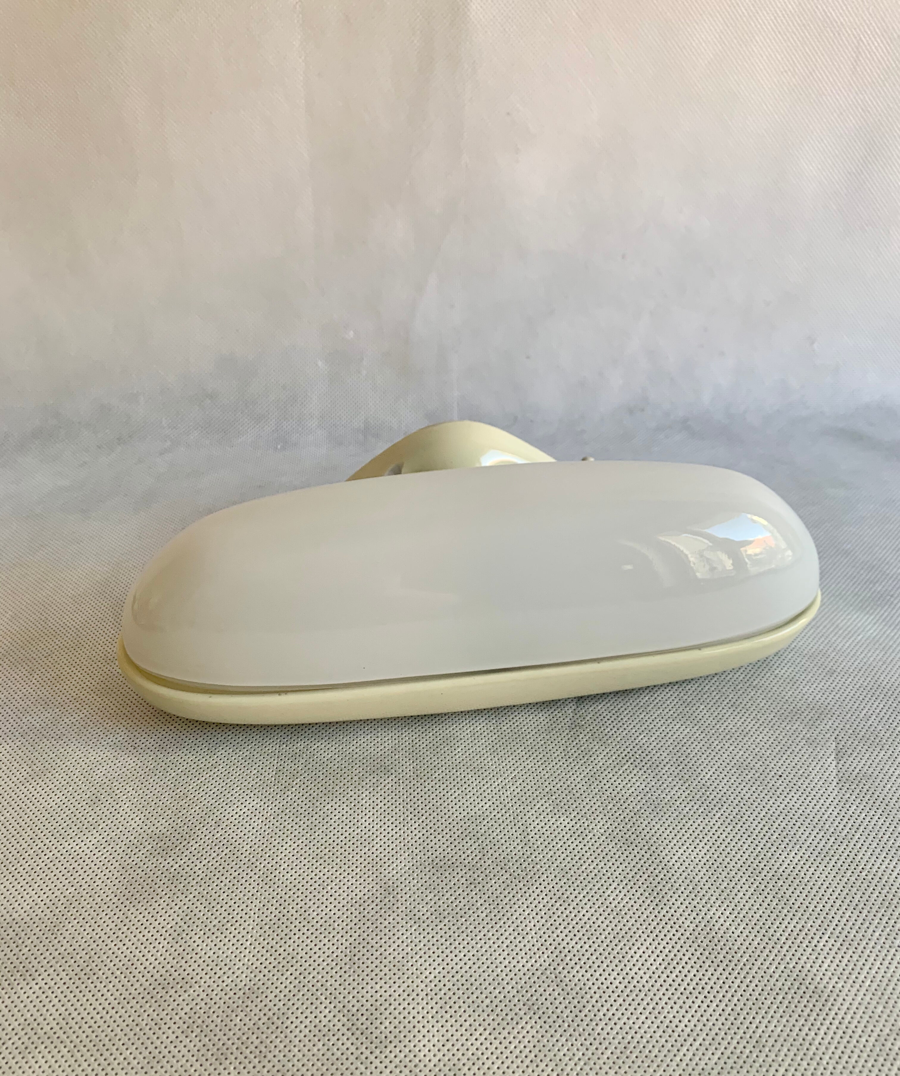 Mid-century swedish ceramic wall light