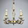 Capodimonte Art Nouveau Vintage Chandelier, 1930s