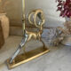Art Deco Brass Lamp