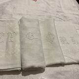 Lot of different monogram towels