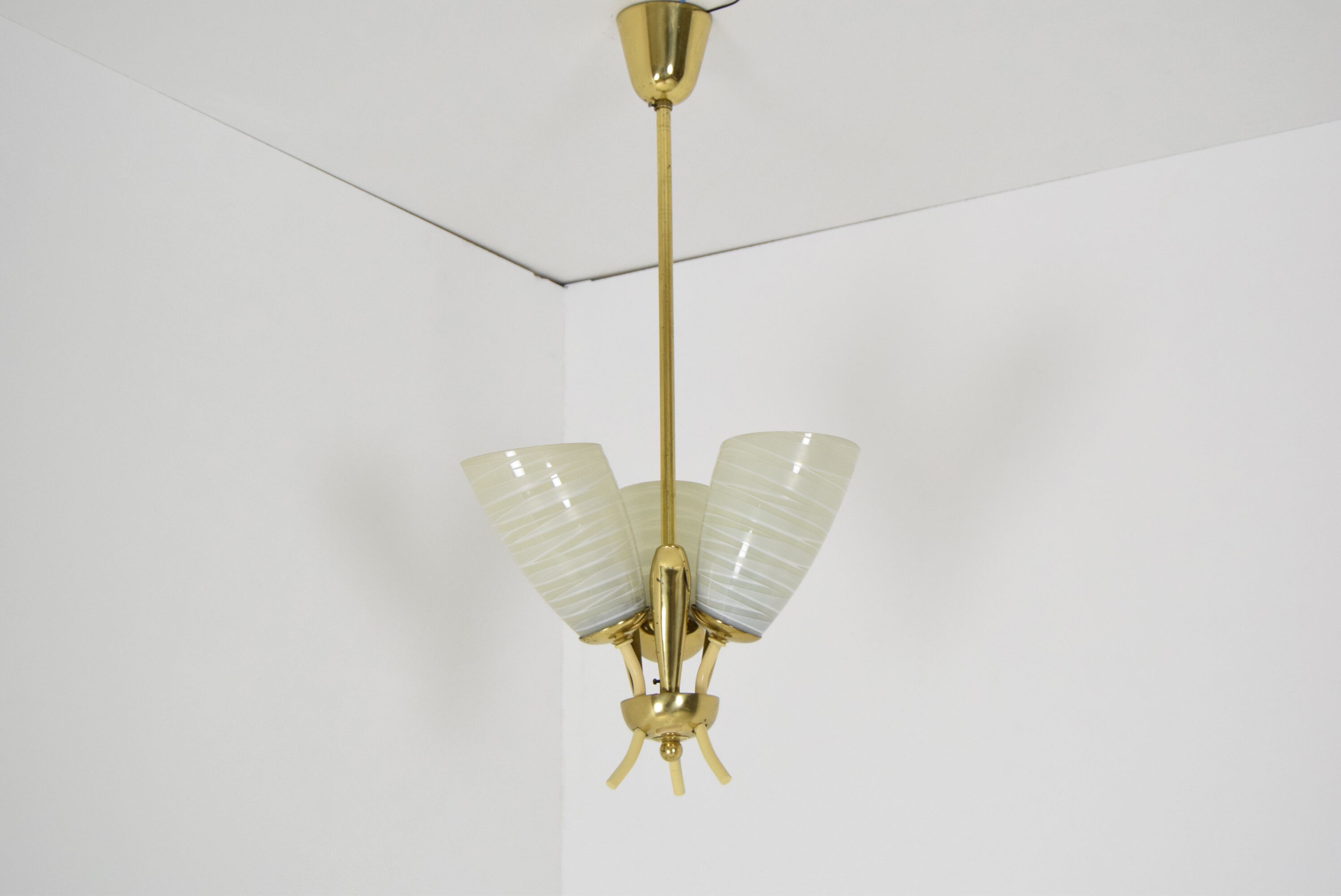 Mid-century Design Chandelier,1960's.