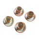 4 ceramic cockroaches