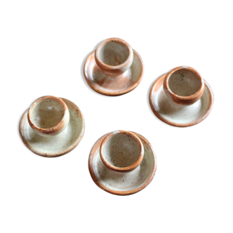 4 ceramic cockroaches