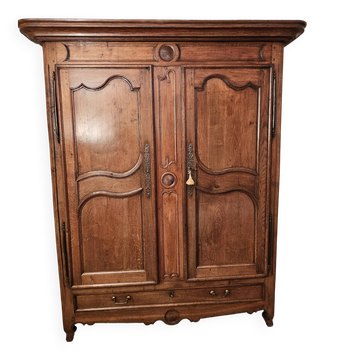 Armoire normande en chêne