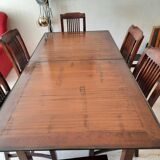 Table Sichuan Roche Bobois et 6 chaies