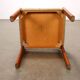 Chaises de salle à manger vintage en teck et tissu Danemark années 1960