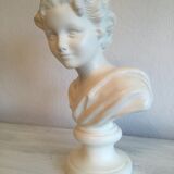 Plaster bust