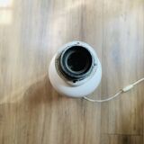 Large turned wooden lamp base