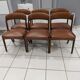 Suite of 6 chairs model gondola house baumann vintage 1970