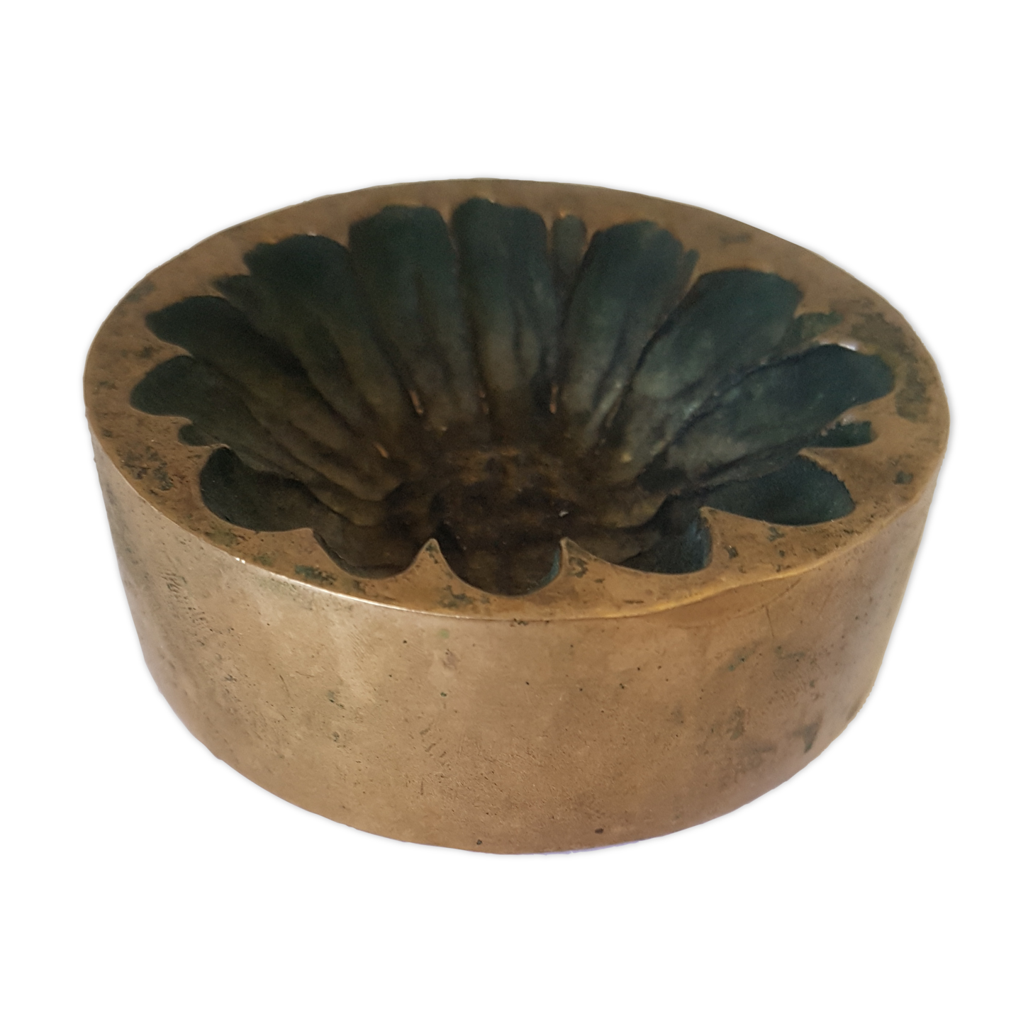 Monique Gerber bronze ashtray 70s