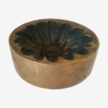 Monique Gerber bronze ashtray 70s