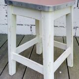 Pair of wooden stools 50s