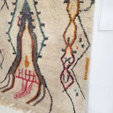 Moroccan Berber carpet Boujaad with colorful patterns 285x203cm