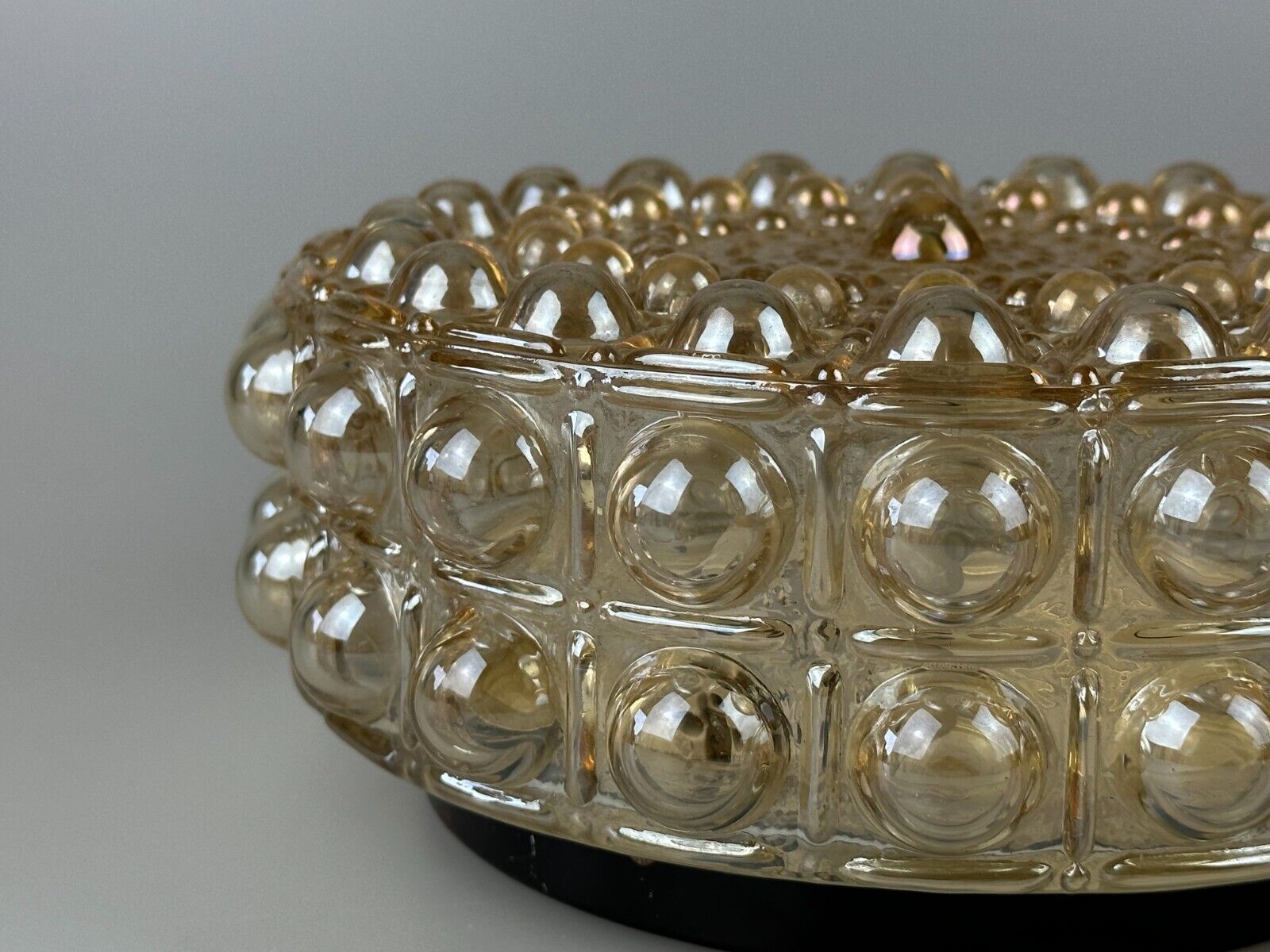 60s 70s Plafoniere Ceiling Lamp or Wall Lamp Bubble Glass Space Age Design
