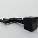 Brutalist candelabra in black forged steel 1950