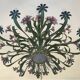 Chandelier with flowers