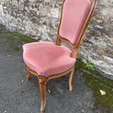 4 x Louis XV chairs fabric + 2