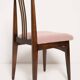 Blush Pink Bouclé Chair, Mid-Century Modern, designed by Mr. Zielinski, Europe, 1960s